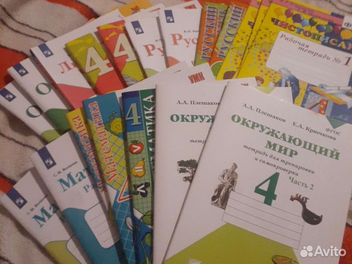 Рабочие тетради школа россии 4 класс