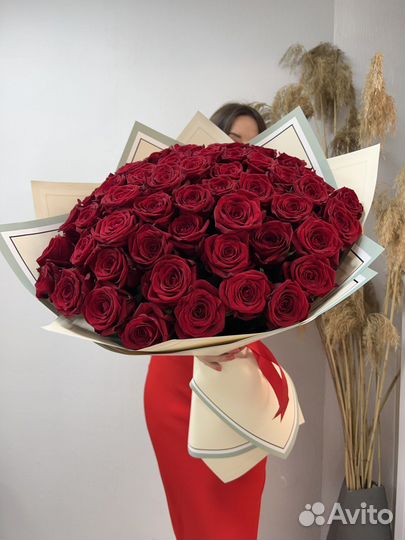 Букет из 51 розы