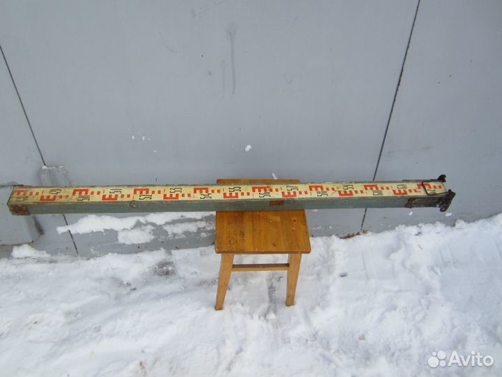 Рейка геодезическая