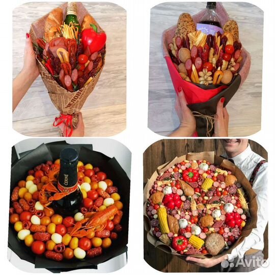 Вкусные букеты, подарки на любой праздник