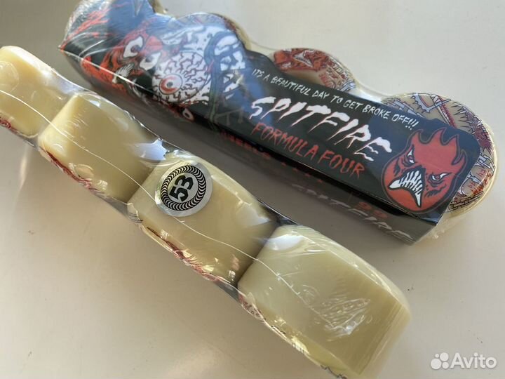 Скейтборд колеса SpitFire Neckface 53mm