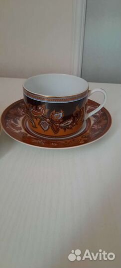 Чайная пара лиможский фарфор Etro