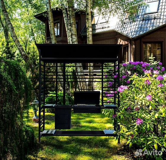 Мангальная зона лофт