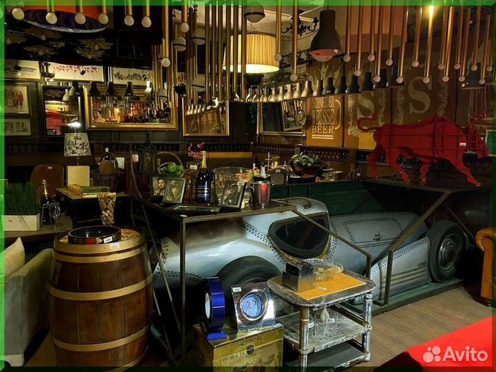 Свет и декор для кафе