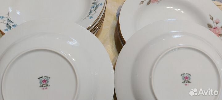 Тарелки времен СССР Сделано в Японии