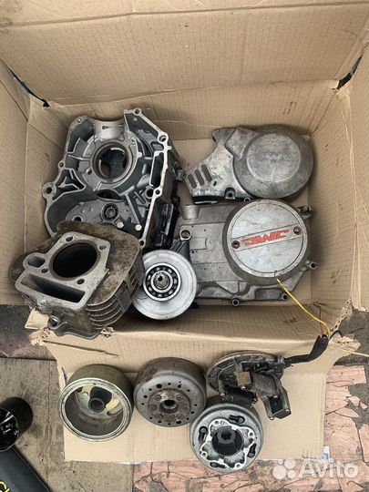 Запчасти на питбайк 125