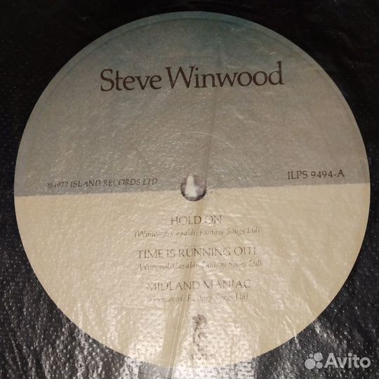 Steve Winwood - 1977 год - Англия - 1 press