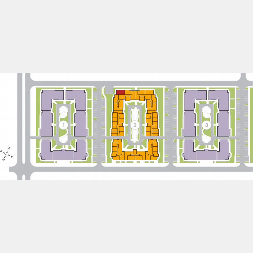 2-к. квартира, 66,3 м², 2/4 эт.
