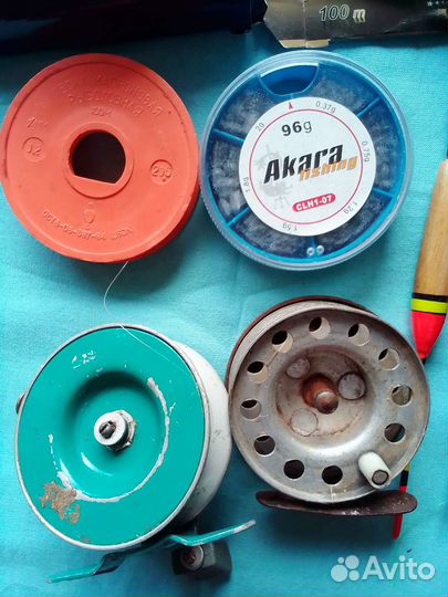 Рыболовные снасти. Мормышки, катушки, садок