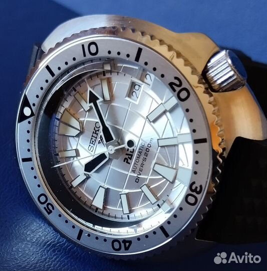 Часы Seiko Silver Tuna Mod
