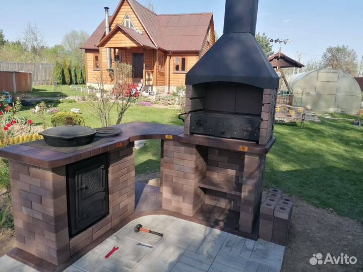 Модульные печи барбекю