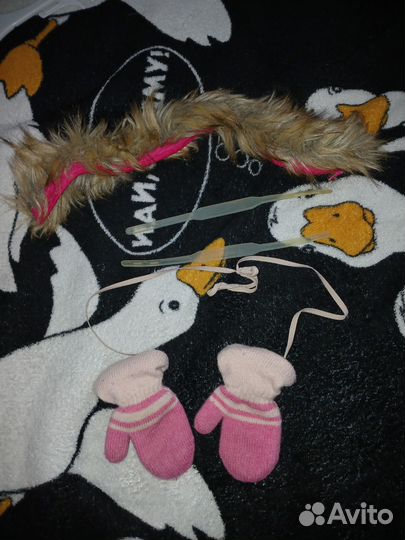 Зимний комбинезон для девочки 80