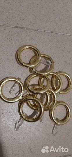 Кольца для занавески в ванную и штор (Испания )