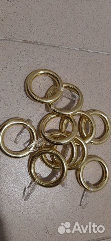 Кольца для занавески в ванную и штор (Испания )