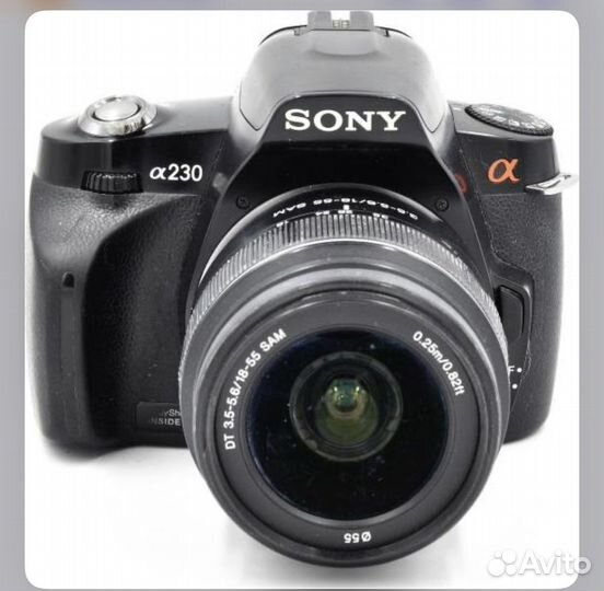 Цифровой фотоаппартат sony alpha dslr-a230
