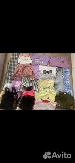 Вещи на девочку 134 140