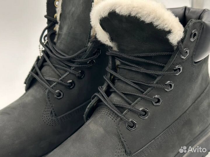 Ботинки timberland с мехом