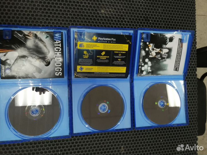 Игровые диски PS4