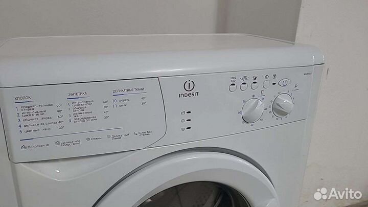 Узкая стиральная машина indesit 4кг