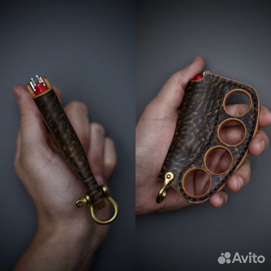 Чехол для зажигалки из натуральной кожи