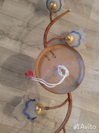 Люстра потолочная бу