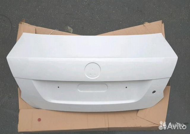 Крышка багажника белая Фольцваген Поло 2010 2019