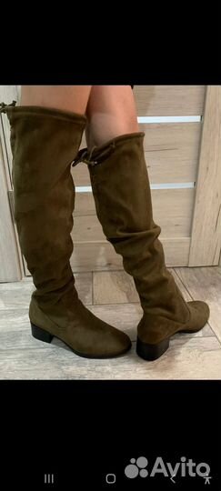 Сапоги женские zara 38