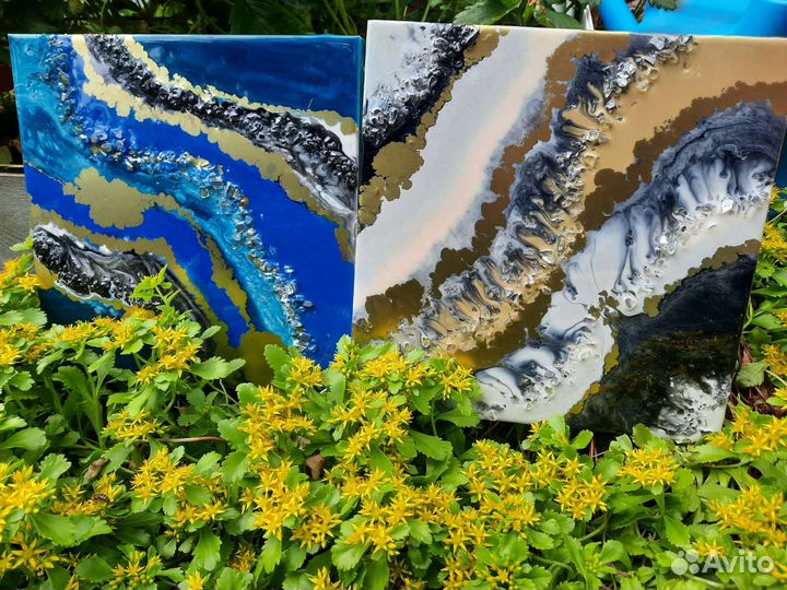 Эпоксидная смола картина