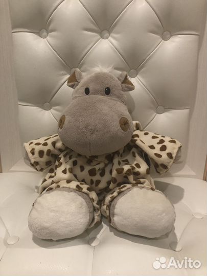 Мягкая игрушка Бегемотик в Костюме Жирафа