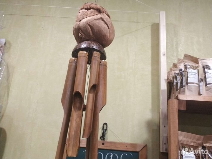 Музыка ветра бамбук (Кул Кул) кот и купол