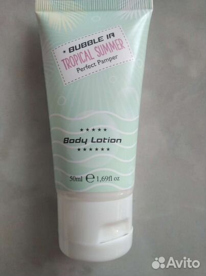 Пена для ванны и лосьон для тела