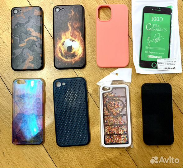 Чехлы, пленки на iPhone 5, 6,7