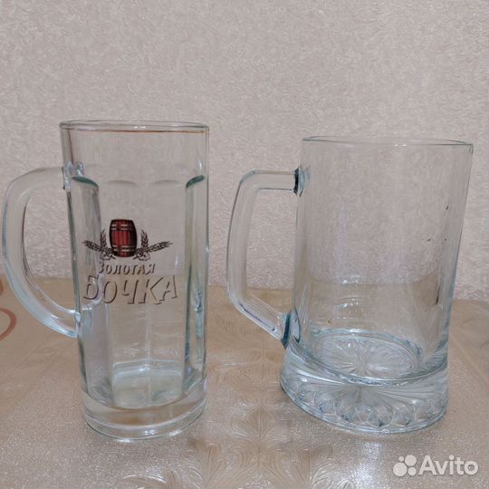 Кружки пивные сувенирные-2штуки