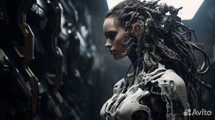 Дизайн в Midjourney, нейросеть, иллюстрация