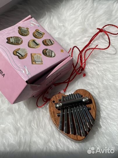 Калимба мини в форме сердца