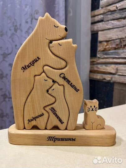 Индивидуальный сувенир игрушка на рождение ребенка