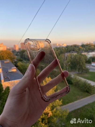 Чехол на iPhone 11 прозрачный