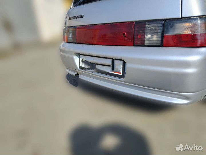 Задний бампер ваз 2112