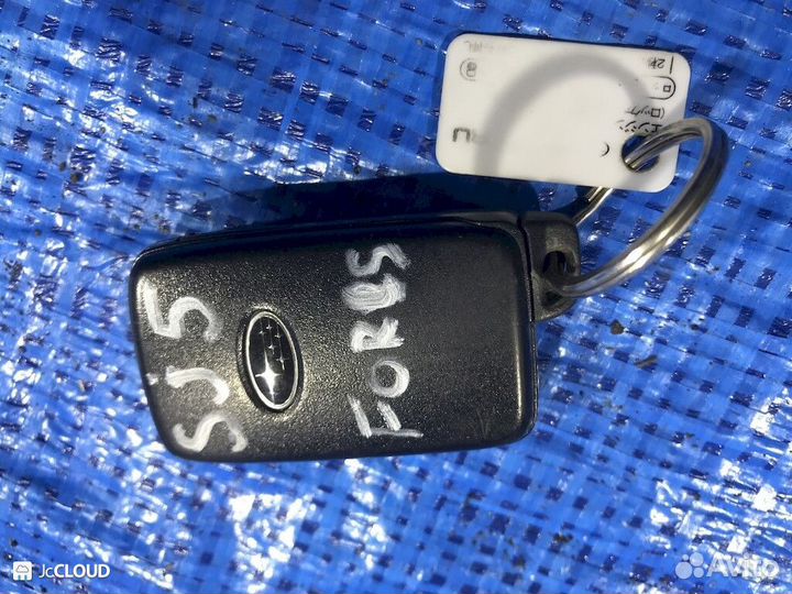 Ключ зажигания на subaru forester SJ5 FB20