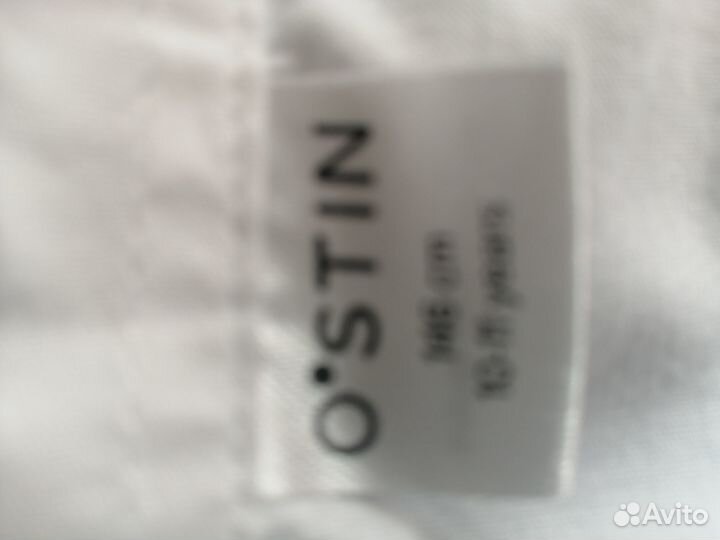 Рубашка белая для мальчика рост 146