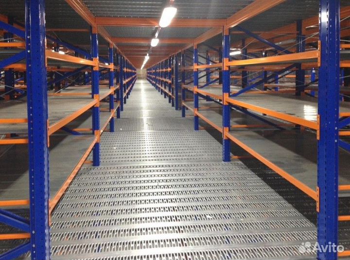 Мезонинные стеллажи