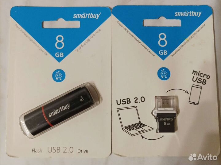 Флешка usb 8гб и2, гб