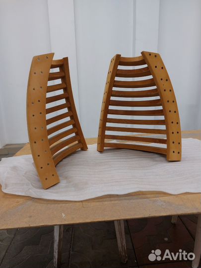 Плафон из натурального дерева