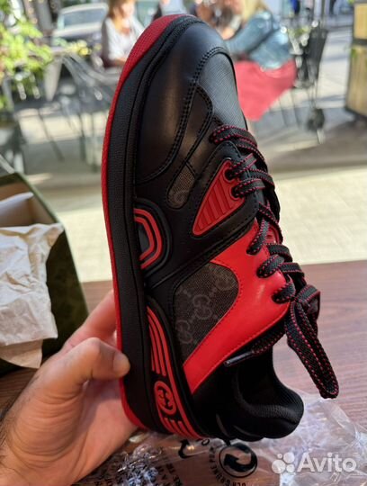 Кеды Gucci Basket Red