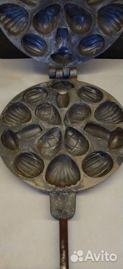 Форма для выпечки. орешница.(грибы, шишки, орешк