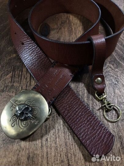 Мужской кожаный ремень. Лучший подарок