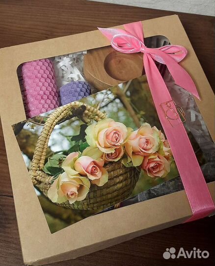 Свечи из вощины подарочные наборы ч.3