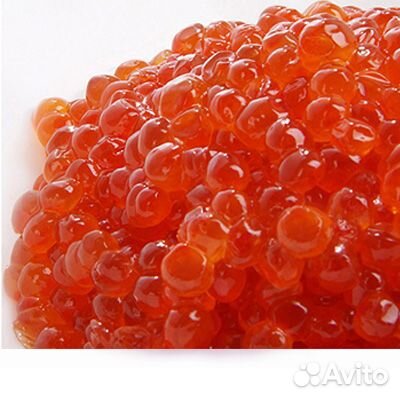 Красная икра кета