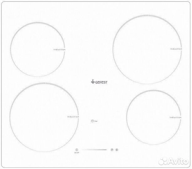 Варочная панель gefest эс В сн 4232 К12 Новая