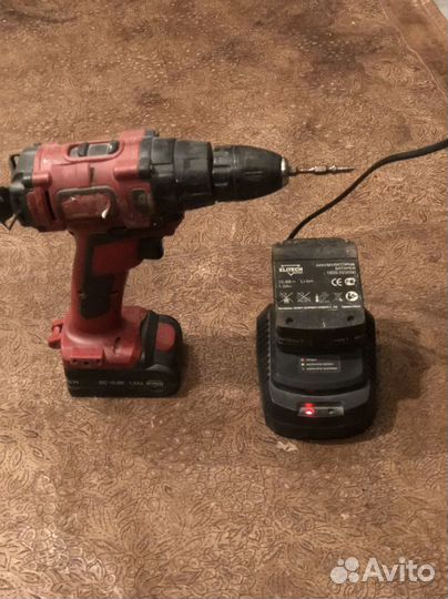 Аккумуляторная дрель шуруповерт елитеч